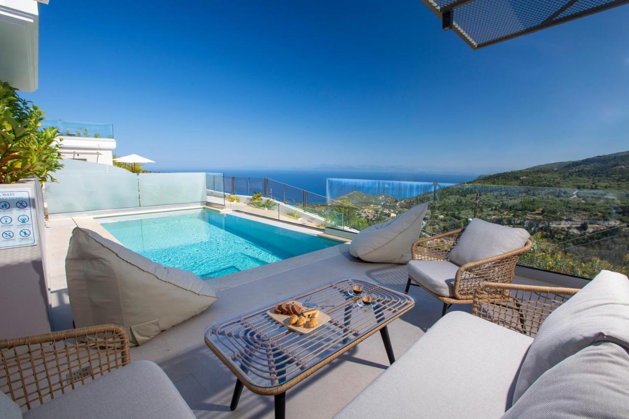 Inorato - Luxury Villa With Private Swimming Pool Kalamítsi Eksteriør bilde